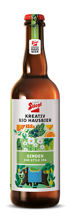 Stiegl-Kreativ Bio Hausbier Ginder