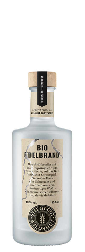 Brilliantly complex. Wildshut Bio Edelbrand