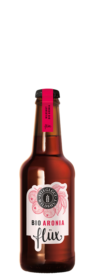 The all-natural lemonade brew. Wildshut Flüx Aronia