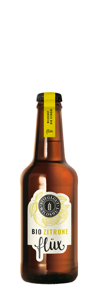 The all-natural lemonade brew. Wildshut Flüx Zitrone