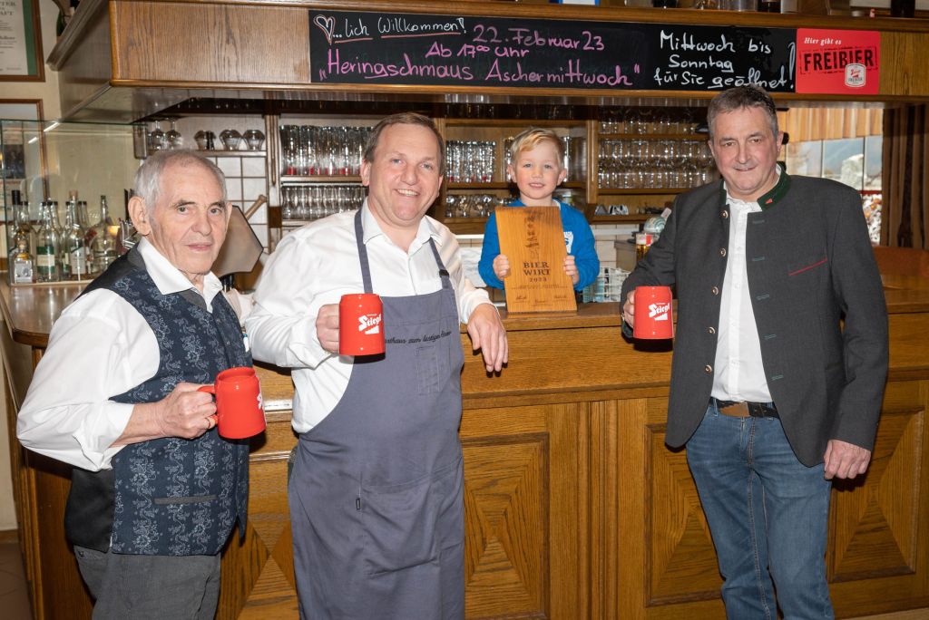 Gasthof „Zum lustigen Steirer“ in Bruck an der Mur ist steirischer Bierwirt 2023