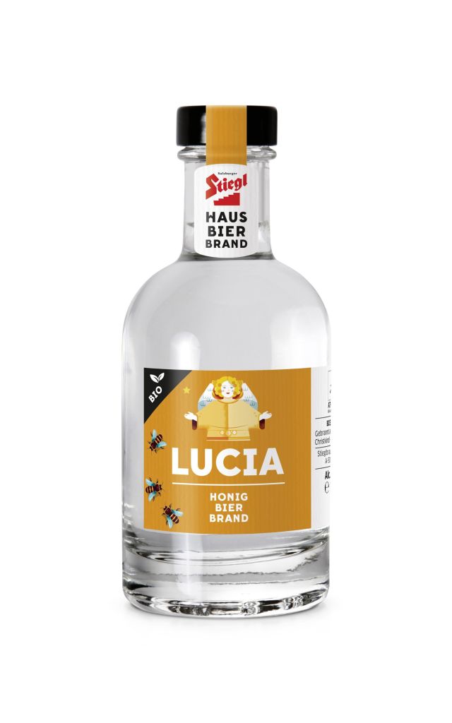 Stiegl-Honig-Bierbrand „Lucia“ in Bio-Qualitaet