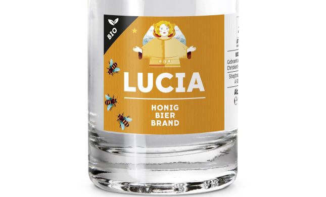 Stiegl-Honig-Bierbrand „Lucia“ in Bio-Qualitaet