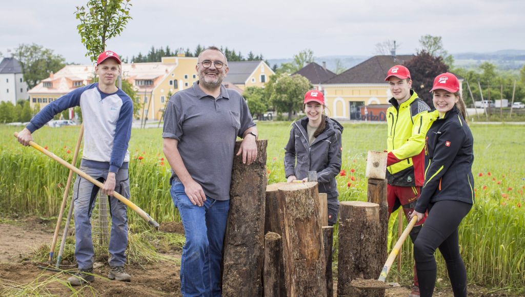 Am Stiegl-Gut Wildshut wurden neue Lebensraeume für eine artenreiche Natur geschaffen.