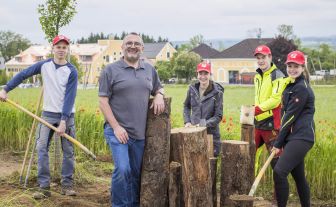 Am Stiegl-Gut Wildshut wurden neue Lebensraeume für eine artenreiche Natur geschaffen.