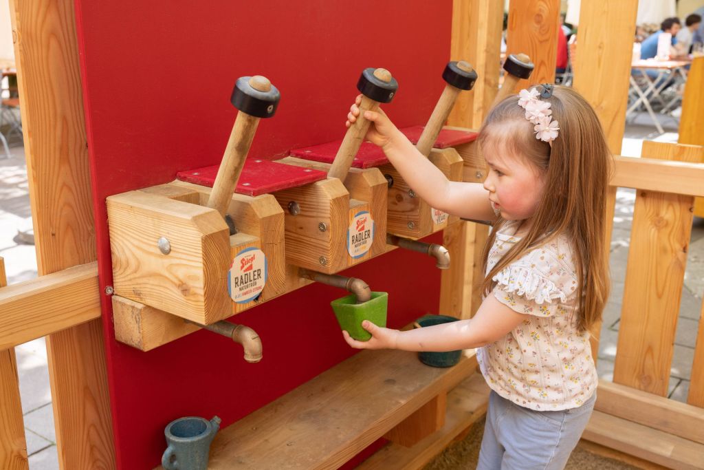 Neuer Kinderspielplatz in der Stiegl-Brauwelt