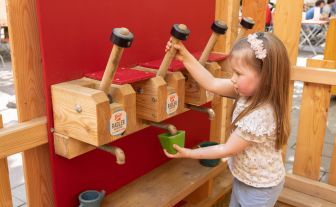 Neuer Kinderspielplatz in der Stiegl-Brauwelt