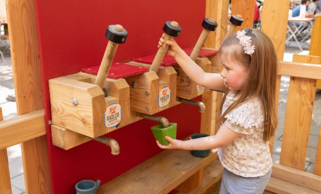 Neuer Kinderspielplatz in der Stiegl-Brauwelt