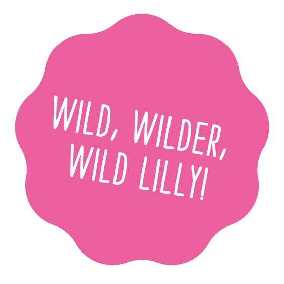 Logo wild wilder wild Lily von Stieglitz