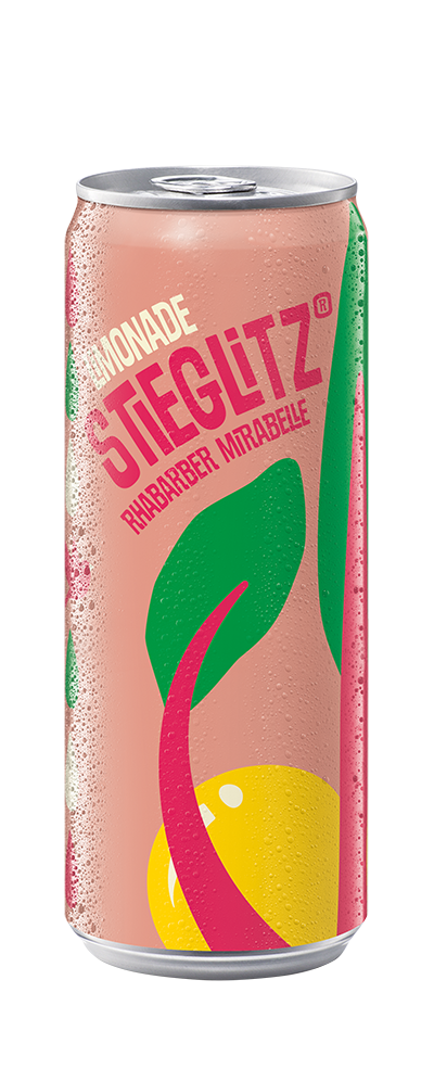 Erfrischend-fruchtige Rhabarber Mirabellen Limonade Stieglitz Rhabarber Mirabelle